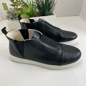 Alegria Black Leather Women's Sneakers